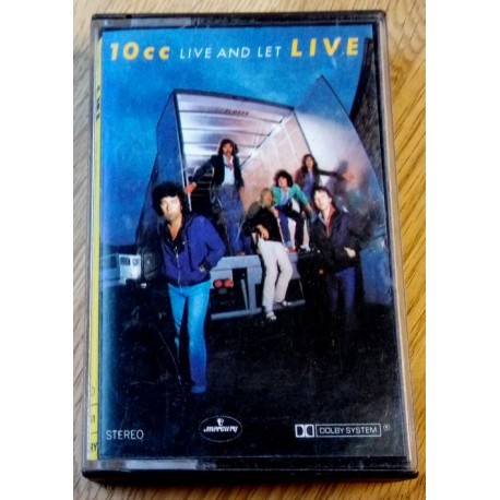 10cc - Live and Let Live (kassett)