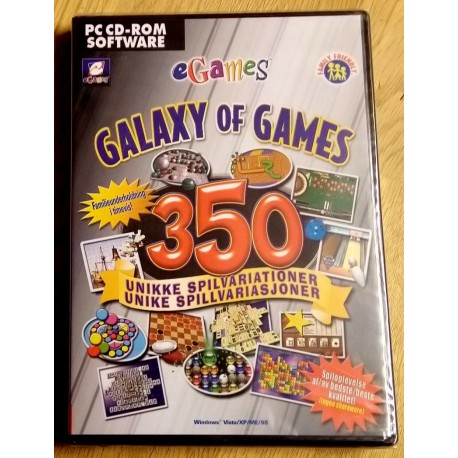 Galaxy of Games - 350 unike spillvariasjoner (PC)