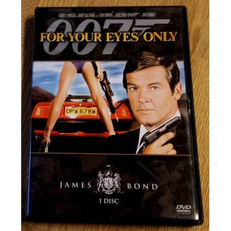 James Bond 007: For Your Eyes Only (DVD)