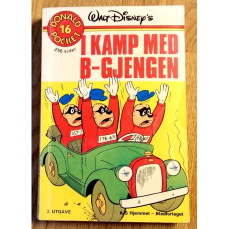 Donald Pocket: Nr. 16 - I kamp med B-Gjengen (2. utgave)