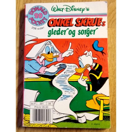 Donald Pocket: Nr. 20 - Onkel Skrues gleder og sorger (4. utgave)