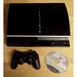 Playstation 3: Komplett konsoll med FIFA 10