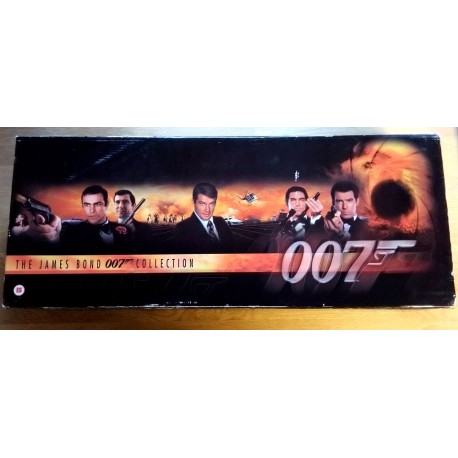 The James Bond 007 Collection - 18 filmer på VHS