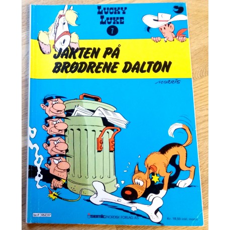 Lucky Luke: Nr. 7 - Jakten på Brødrene Dalton (2. opplag)