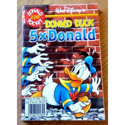 Donald Duck: Nr. 220 - 5 x Donald