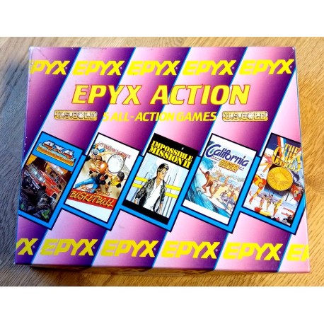 Epyx Action - 5 All-Action Games (Commodore 64/128)