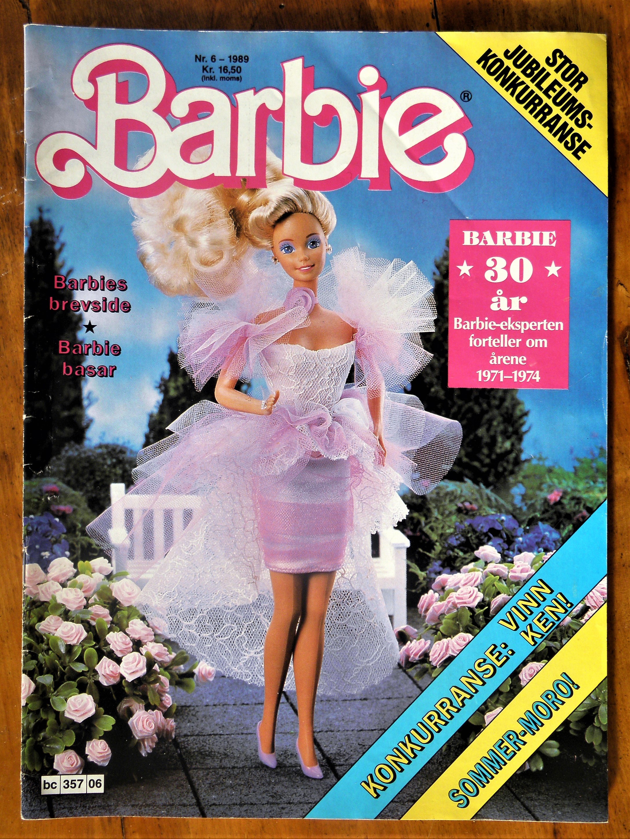Barbie- Nr. 6- 1989 - O'Briens Retro Vintage
