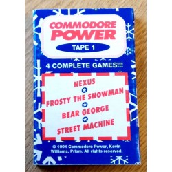 Commodore Power - Tape 1 - 4 Complete Games