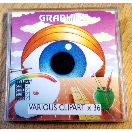 Various Clipart x 36 (Amiga)