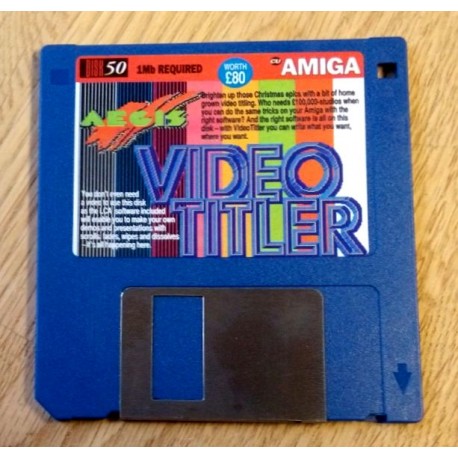 CU Amiga Cover Disk Nr. 50: Aegis Video Titler