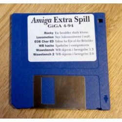 Vedleggsdiskett til Giga - Nr. 4 - 1994 - Amiga Extra Spill