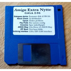 Vedleggsdiskett til Giga - Nr. 2 - 1994 - Amiga Extra Nytte