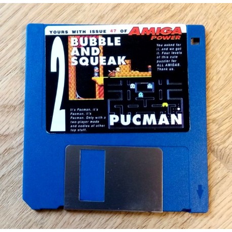 Amiga Power Cover Disk Nr. 47-2: Bubble and Squeek, Pucman