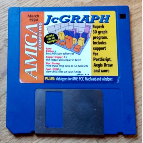 Amiga Computing Cover Disk: March 1994 - Jc Graph