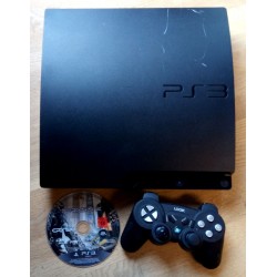 Playstation 3 Slim - 120 GB - Komplett konsoll med Crysis 2