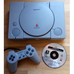 Playstation 1: Komplett konsoll med spill