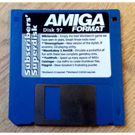 Amiga Format Subscribers Disk: Nr. 97 - WBsteroids