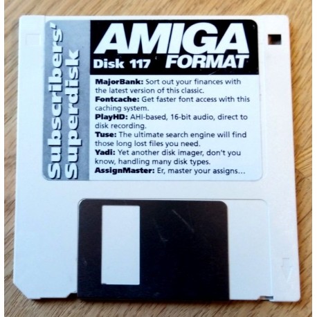 Amiga Format Subscribers Disk: Nr. 117 - PlayHD