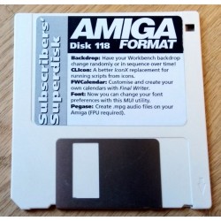 Amiga Format Subscribers Disk: Nr. 118 - Backdrop