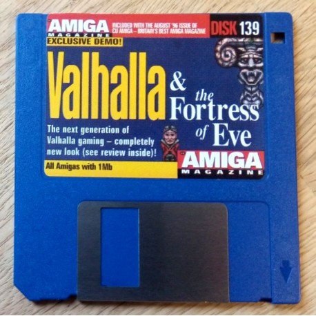 CU Amiga Cover Disk Nr. 139: Valhalla & The Fortress of Eve