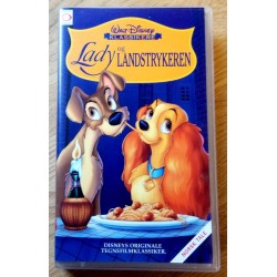 Walt Disney Klassikere: Lady og Landstrykeren (VHS)