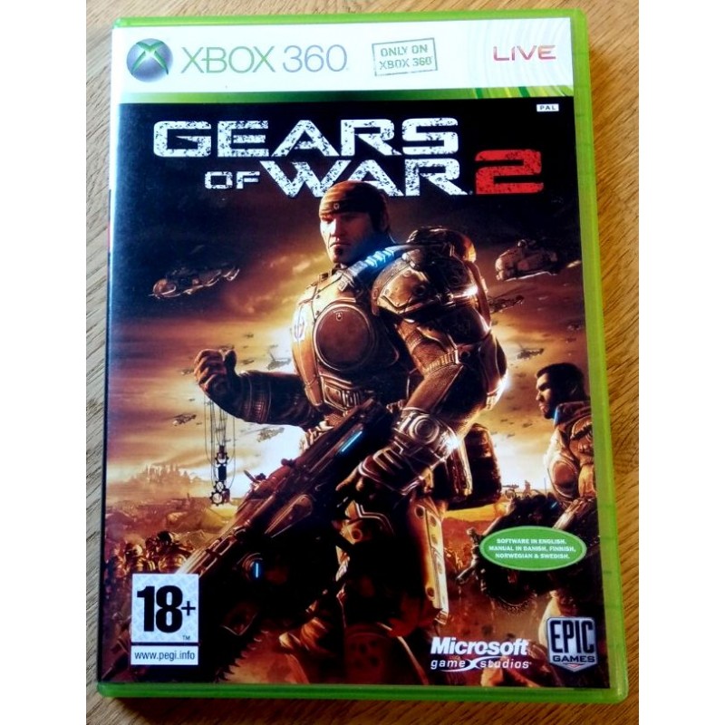 Xbox 360 Gears of War 2 (Epic Games) O'Briens Retro & Vintage