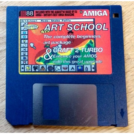 CU Amiga Cover Disk Nr. 88: Art School & Craft 2 Turbo