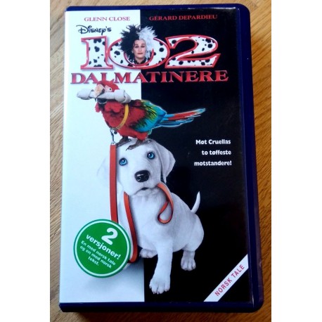 102 Dalmatinere - Møt Cruellas to tøffeste motstandere! (VHS)