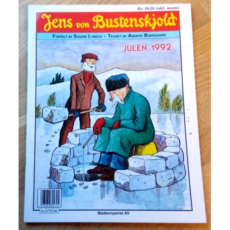 Jens Von Bustenskjold: Julen 1992
