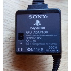 Sony Playstation 1 og 2 - RFU Adaptor SCPH-1122