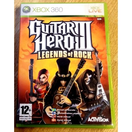 Xbox 360: Guitar Hero III - Legends of Rock (Activision)