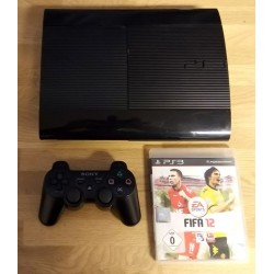 Playstation 3 Super Slim: Komplett konsoll med spill