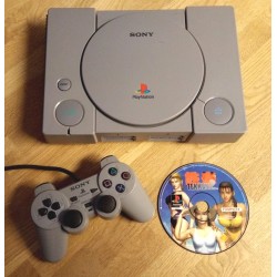Playstation 1: Komplett konsoll med Tekken 2
