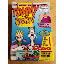 Tommy & Tigern 1992 - Komplett årgang med bladene 1 til 12