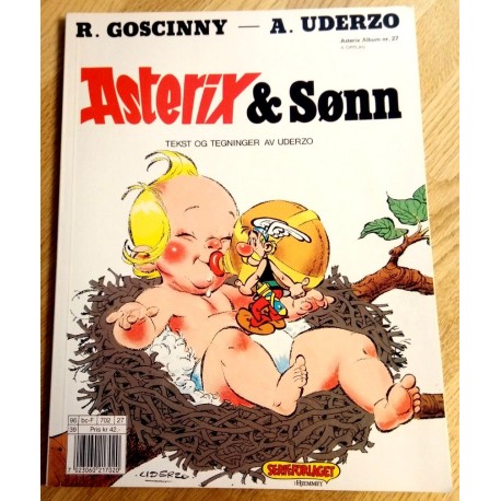 Asterix: Nr. 27 - Asterix & Sønn (4. opplag)