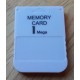 Playstation 1 - 1 MB Memory Card