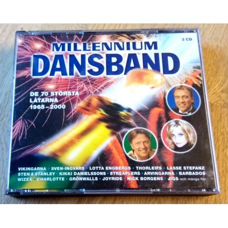 Millennium Dansband - De 70 största låtarna 1965-2000 (CD)