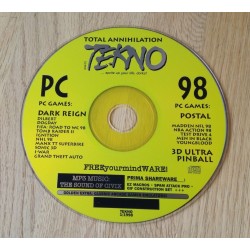 Tekno Cover CD - 1998 - Nr. 1 - FREEyourmindWARE!