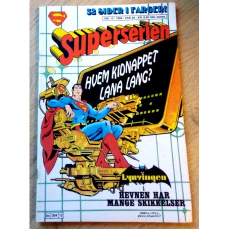 Superserien: 1984 - Nr. 12 - Hvem kidnappet Lana Lang?