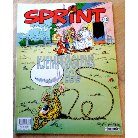 Sprint: Nr. 43 - Kjempeøglens egg (1. opplag)