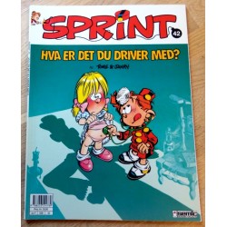 Sprint: Nr. 42 - Hva er det du driver med? (1. opplag)