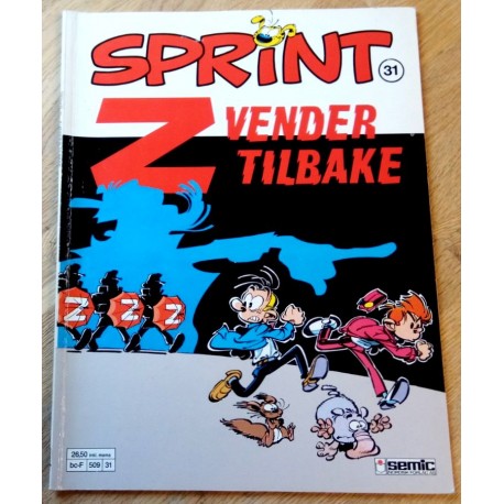 Sprint: Nr. 31 - Z vender tilbake (1. opplag)