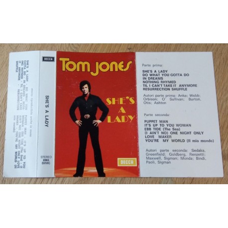 Tom Jones: She's A Lady (kassett)