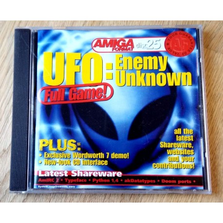 Amiga Format: AFCD 25 - April 1998 - Med UFO Enemy Unknown