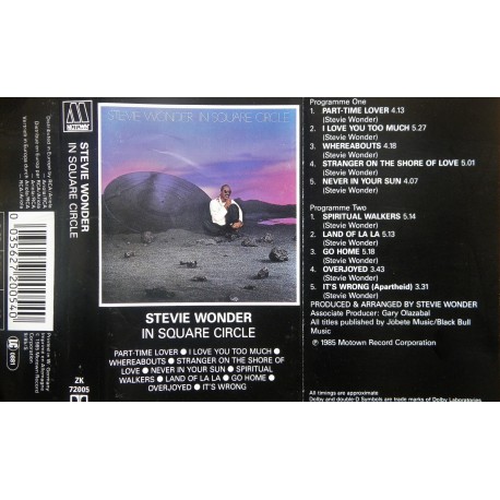 Stevie Wonder- In Square Circle