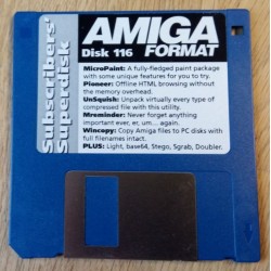 Amiga Format Subscribers Disk: Nr. 116