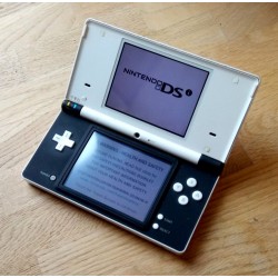 Nintendo DSi spillkonsoll med strømforsyning