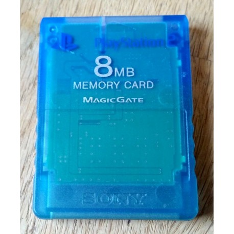 Sony 8 MB Memory Card MagicGate - Lyseblå