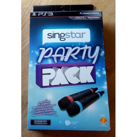 Playstation 3: Singstar Party Pack - 2 x mikrofoner (London Studio)