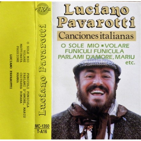 Luciano Pavarotti- Canciones italianas